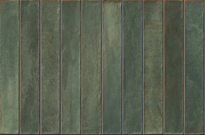 EASY LONG GREEN GLOSSY (12.6×24.6)